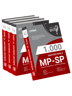 Livro 1.000 Questões Gabaritadas para o MP-SP - Analista Promotoria II - Agente Promotoria