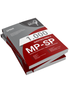 Livro 1.000 Questões Gabaritadas para o MP-SP - Analista Promotoria II - Agente Promotoria