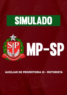 Simulado - MP-SP - Auxiliar de Promotoria III - Motorista