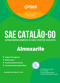 Apostila SAE Catalão-GO - Almoxarife