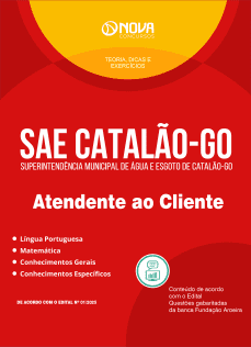 Apostila SAE Catalão - GO em PDF - Atendente ao Cliente