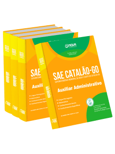 Apostila SAE Catalão - GO - Auxiliar Administrativo