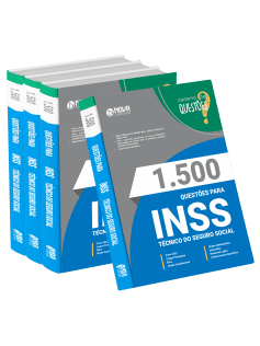 Livro 1.500 Questões Gabaritadas para o INSS - Técnico do Seguro Social