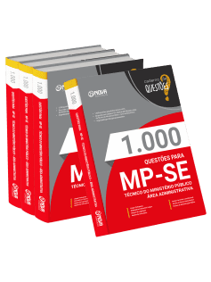 Livro 1.000 Questões Gabaritadas para o MP-SE - Técnico do Ministério Público - Área Administrativa