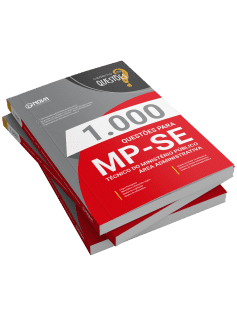 Livro 1.000 Questões Gabaritadas para o MP-SE - Técnico do Ministério Público - Área Administrativa