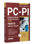 Capa Apostila PC-PI 2026 - Perito Oficial Criminal - Médico Legista