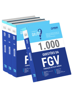 Livro 1.000 Questões Gabaritadas da FGV