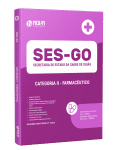Capa Apostila SES-GO 2026 - Categoria II: Farmacêutico