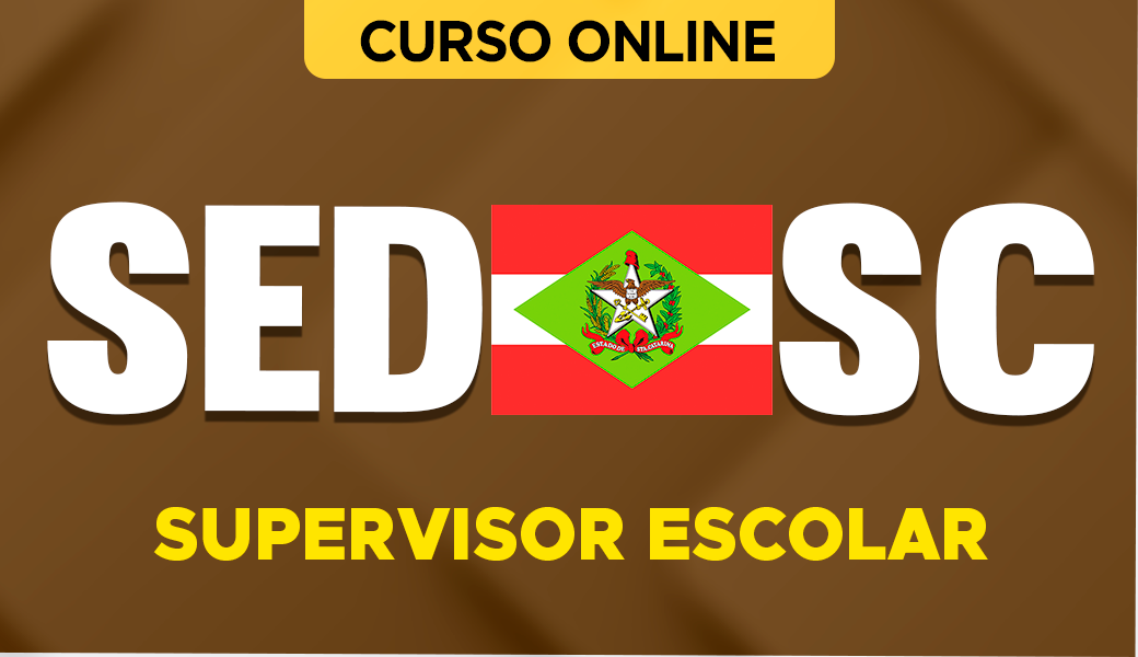Curso SED-SC 2026 - Supervisor Escolar