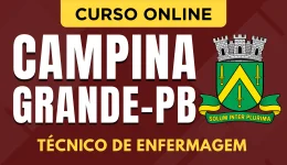 Curso online Curso Prefeitura de Campina Grande 2026 - PB - Técnico de Enfermagem - Nova Concursos