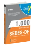 Produto Livro 1000 Questões Gabaritadas para SEDES-DF - Técnico em Desenvolvimento e Assistência Social (TDAS) - Nova Concursos