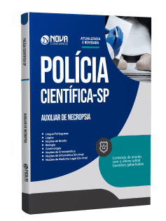 Apostila Polícia Científica SP 2026 - Auxiliar de Necrotério