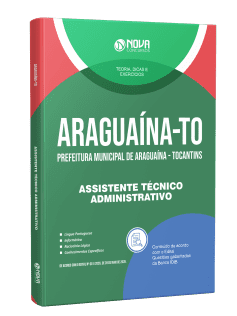 Apostila Prefeitura de Araguaína-TO 2026 - Assistente Técnico Administrativo