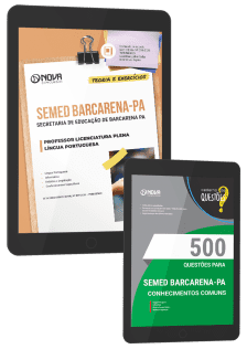 Combo SEMED Barcarena-PA 2026 - Professor Licenciatura Plena - Língua Portuguesa
