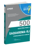 Produto Livro 500 Questões Gabaritadas para Prefeitura de Saquarema-RJ - Conhecimentos Comuns - Nova Concursos