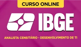 Curso online Curso IBGE - Censo 2027 - Analista Censitário - Desenvolvimento de TI - Nova Concursos