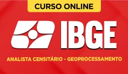 Curso online Curso IBGE - Censo 2027 - Analista Censitário - Geoprocessamento - Nova Concursos