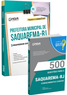 Combo Prefeitura de Saquarema-RJ 2026 - Professor Docente-1