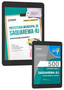 Combo Prefeitura de Saquarema-RJ 2026 - Professor Docente-1