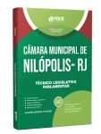 Capa Apostila Câmara de Nilópolis-RJ 2026 - Técnico Legislativo Parlamentar