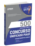 Produto Livro 500 Questões Gabaritadas para Unificado PI - Conhecimentos Gerais - Nova Concursos