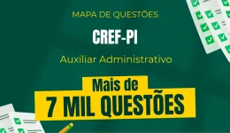 Produto Mapa de Questões - CREF-PI - Auxiliar Administrativo - 7 Mil Questões - Nova Concursos