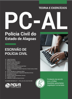 Apostila PC-AL 2026 - Escrivão de Polícia Civil