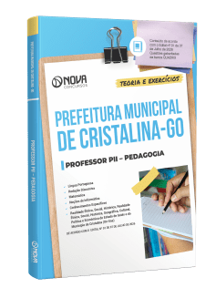 Apostila Prefeitura de Cristalina - GO 2026 - Professor PII - Pedagogia