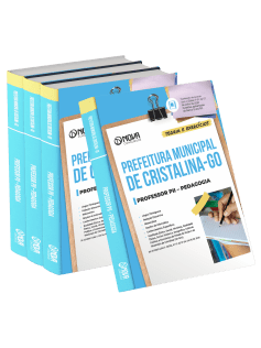 Apostila Prefeitura de Cristalina - GO 2026 - Professor PII - Pedagogia