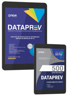 Combo Dataprev 2026 - Analista de Tecnologia da Informação - Gestão de Serviços de TIC