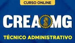 Capa Curso CREA-MG 2026 - Técnico Administrativo