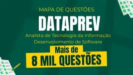 Produto Mapa de Questões Online - DATAPREV - Analista de Tecnologia da Informação - Desenvolvimento de Software - 8 Mil Questões - Nova Concursos
