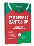 Produto Apostila Prefeitura de Santos - SP 2026 - Oficial de Administração - Nova Concursos