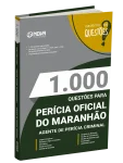 Produto Livro 1000 Questões Gabaritadas para Perícia Oficial-MA - Agente de Perícia Criminal - Especialidade: Generalista - Nova Concursos