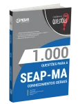 Produto Livro 1000 Questões Gabaritadas para SEAP-MA - Conhecimentos Gerais - Inspetor e Monitor - Nova Concursos