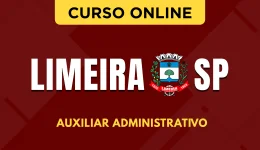 Curso online Curso Prefeitura de Limeira - SP - Auxiliar Administrativo - Nova Concursos