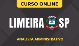 Capa Curso Prefeitura de Limeira - SP - Analista Administrativo