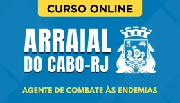 Capa Curso Prefeitura de Arraial do Cabo - RJ - Agente de Combate às Endemias