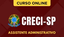 Capa Curso CRECI-SP 2026 - Assistente Administrativo