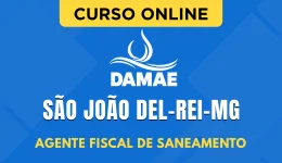 Capa do produto Curso DAMAE de São João del-Rei - MG - Agente Fiscal de Saneamento