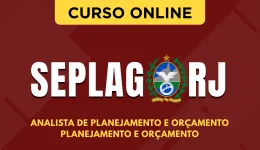 Capa Curso SEPLAG - RJ - Analista de Planejamento e Orçamento - Planejamento e Orçamento