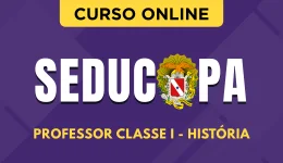 Curso online Curso SEDUC-PA 2026 - Professor Classe I - História - Nova Concursos
