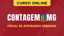 Capa Curso Prefeitura de Contagem-MG - Fiscal de Atividades Urbanas