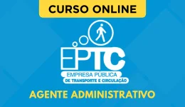 Capa Curso EPTC 2026 - Agente Administrativo
