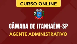 Capa do produto Curso Câmara de Itanhaém - SP 2026 - Agente Administrativo