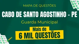 Produto Mapa de Questões Online - Pref. Cabo de Santo Agostinho - PE - Guarda Municipal - 6 Mil Questões - Nova Concursos