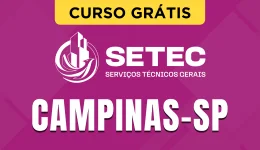 Capa do produto Curso Grátis SETEC Campinas-SP
