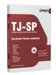Capa Apostila TJ-SP 2026 - Escrevente Técnico Judiciário
