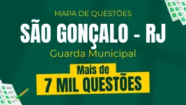 Capa Mapa de Questões Online - São Gonçalo - RJ - Guarda Municipal - 7 Mil Questões