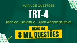 Produto Mapa de Questões Online - TRT 4ª Região - Técnico Judiciário - Área Administrativa - 8 Mil Questões - Nova Concursos